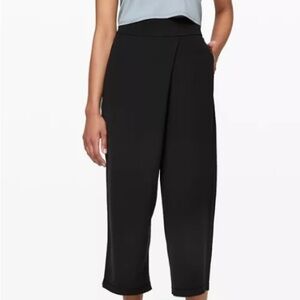 Lululemon With the Flow black pants sz 10